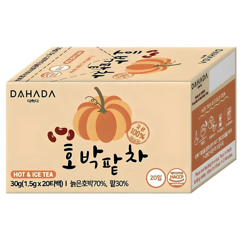 韩国南瓜红豆茶包消肿祛湿好物