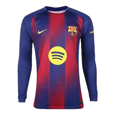 耐克25/26巴萨主场球迷版长袖