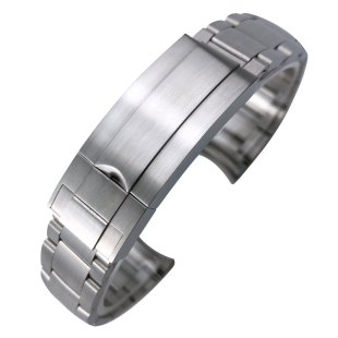 YGB不锈精钢表带适用劳力士绿黑水鬼格林尼治迪通拿日志904L表链