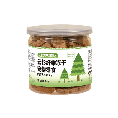 猫草片云杉冻干纤维素助排毛球