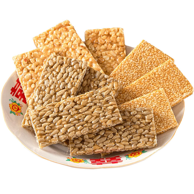 瓜子酥糖散装整箱小包装芝麻酥传统休闲零食健康小吃食品花生酥糖