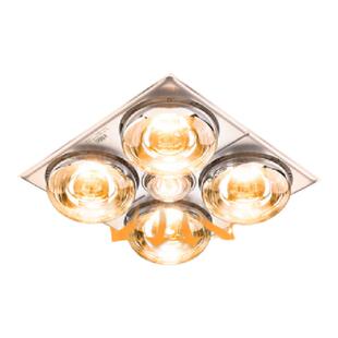 雷士照明浴霸灯暖集成吊顶浴霸灯卫生间排气扇照明浴室暖风机暖灯