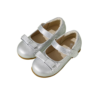 卡特兔春秋女宝防滑软底公主皮鞋