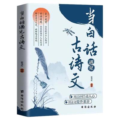 当白话文遇见古诗文正版书籍阅读