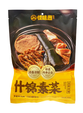 徐州味道怪味愚花干海带素鸡豆筋
