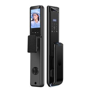 积迈智能指纹锁人脸识别智能锁门锁家用防盗门电子锁木门锁密码锁