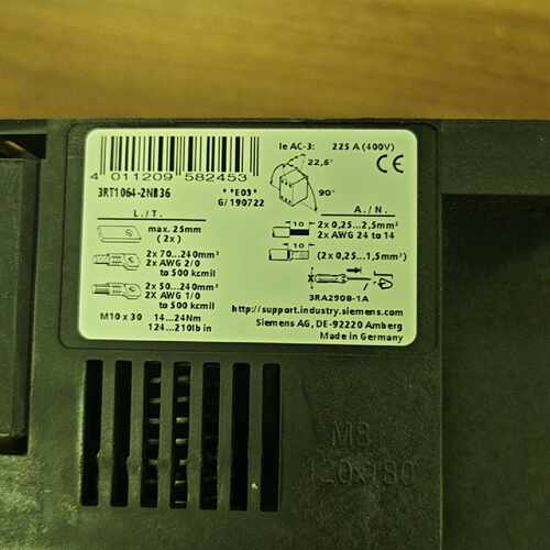 议价--西门子3RT1064-2...6接触器，SIRIUS系列，3