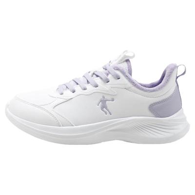 乔丹运动鞋女加绒棉鞋皮面跑步鞋