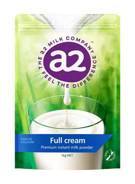 a2全脂成人奶粉全家营养1kg