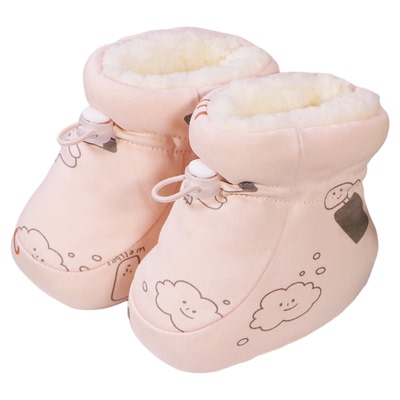 冬季婴儿鞋加绒保暖棉鞋