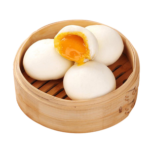 广州酒家利口福核桃包/流沙包/叉烧包/鲜虾生肉广式包点750g/20个