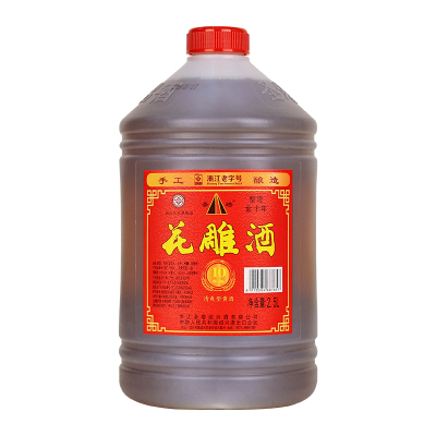 圣塔绍兴老黄酒十年陈酿2.5L桶