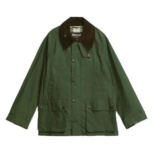 英国Barbour OS Bedale cotton春秋干蜡风衣夹克宽松无蜡外套男