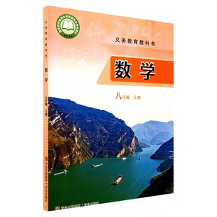 中学八年级上册数学书课本六三制青岛版QD八8年级上学期数学教材初中生八上课本青岛出版社义务教育教科书新华书店正版书籍