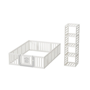 feelkids宝宝游戏围栏婴儿防护栏地上爬行垫儿童室内家用安全护栏