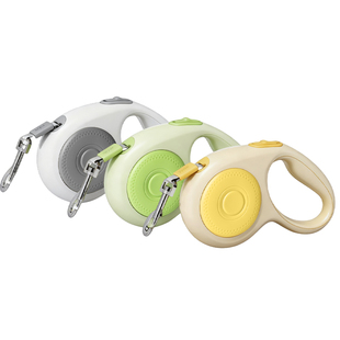 狗狗牵引绳自动伸缩遛狗绳子中型小型犬防挣脱大型犬金毛专用链子