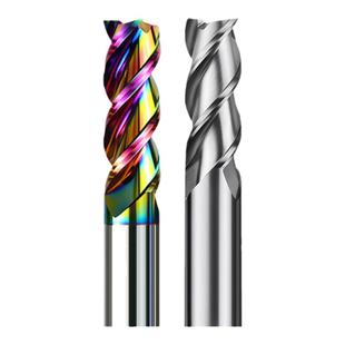 3刃铝用立铣刀高速钢三刃数控全磨白钢洗刀高光高效数控刀具专用