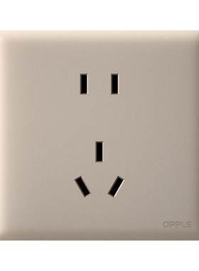opple开关插座面板欧普