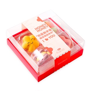 歌德蛋糕甜点送女友礼物法式流星花花马卡龙甜品新年礼盒情人节