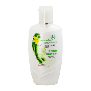 安安国际青瓜高水分保湿洗面奶200g温和清洁毛孔老国货平价洁面乳