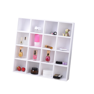 木质手办展示盒molly独角兽sonny angel发呆哪吒盲盒格子收纳柜架