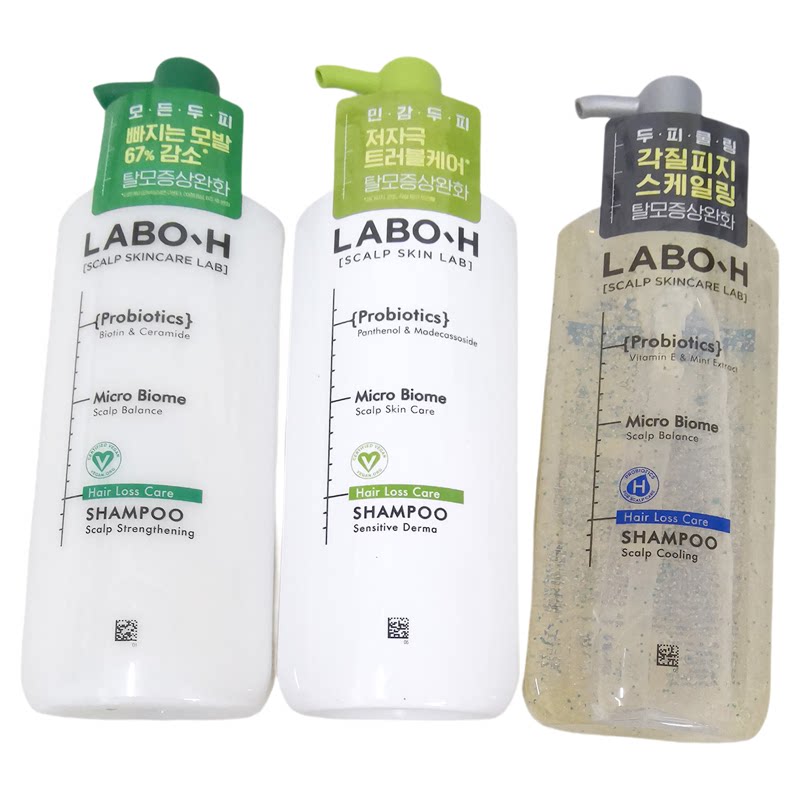 laboh益生菌洗发水韩国400ml胶囊