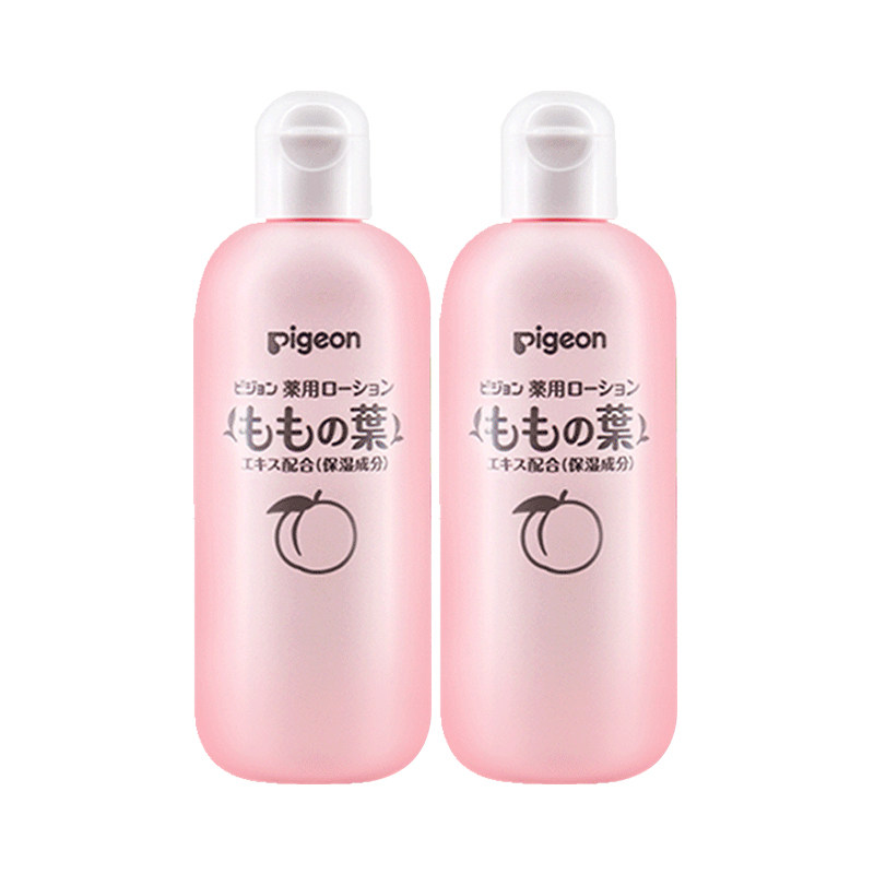 【自营】【日本本土版】贝亲婴儿液体爽身粉痱子粉桃子水200ml*2