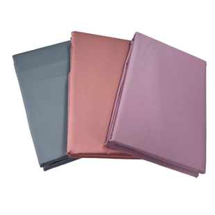 100支兰精天丝&长绒棉天丝棉纯色床单丝滑柔软细腻真丝光泽瑕疵特