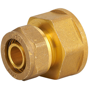 铝塑管专用内牙直接 卡套内丝4分5分6分1寸2 铝塑管接头卡套接头