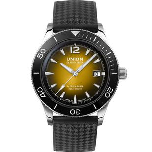 Union格拉苏蒂宇联德国手表诺拉敏斯日历机械潜水男士腕表