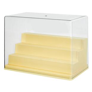 kaman盲盒收纳盒展示架防尘透明乐高积木展示盒泡泡玛特手办盒子