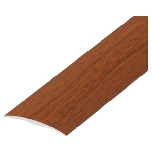 自粘铝合金木地板压条木纹万能扣条半圆收口压边条高低接缝门槛条