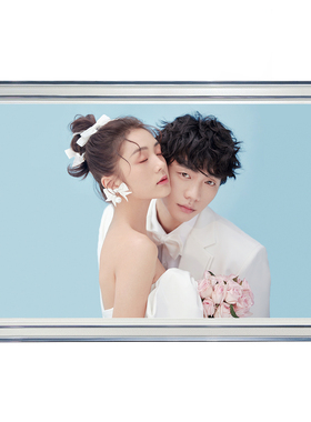 定制婚纱照环保相框挂墙各种风格