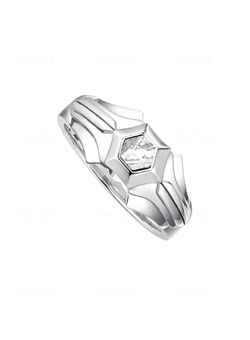 AWNL霖奈北欧M陨石戒指