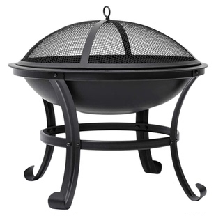 篝火架户外大型晚会篝火炉木炭木柴烤火炉多功能柴火炉铁艺烧烤炉