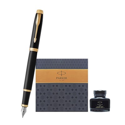 派克商务办公经典黑金钢笔礼盒