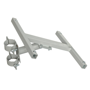 定制太阳能电池板光伏组件抱杆式路灯立杆安装固定卡子抱箍支架