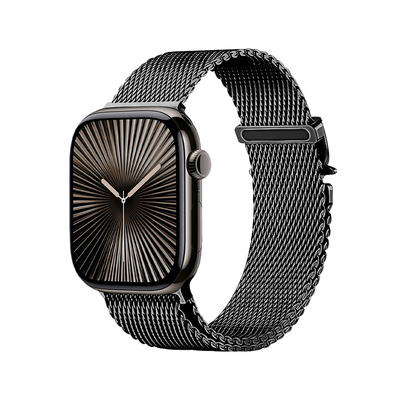西蒙适用iwatch10钛金属色表带