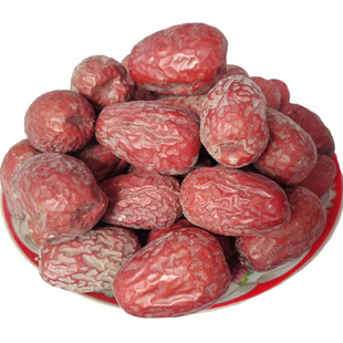 25年新枣新疆和田大枣原生态吊干红枣未清洗带土散装包邮一级5斤