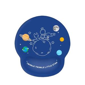 鼠标垫护手腕小王子鼠标垫子女生键盘手托硅胶女生可爱原创恶搞屁股3D胸舒适掌托小号护腕垫子记忆棉手枕