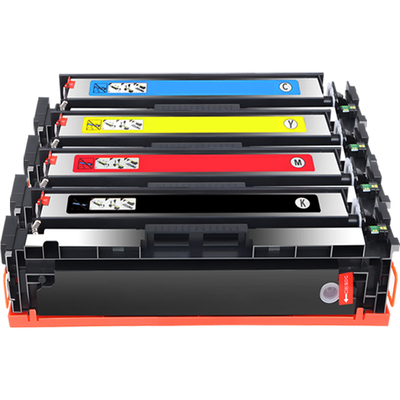 含芯片适用惠普M283fdw硒鼓206A M282nw/fdn W2110A墨盒M255dw/nw墨粉W2210A 207a彩色打印机碳粉M283cdw/fdn