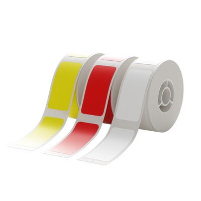 精臣N1白色纯色标签纸热转印