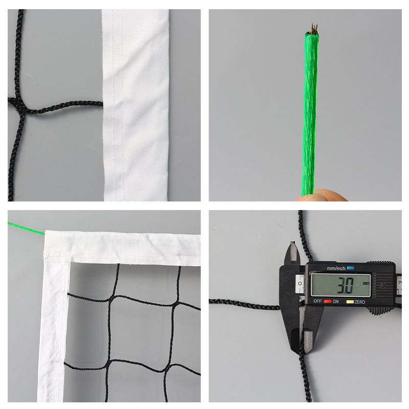 训练比赛用标准排球网快速排球网x9.5便携式套装米米排球网折叠1