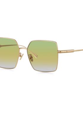 帕莎渐变色复古太阳镜显瘦女