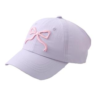 儿童速干棒球帽女童遮阳帽夏季春秋宝宝防晒鸭舌帽扎马尾空顶帽子