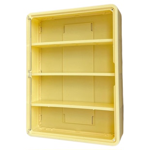 chiikawa展示柜手办公仔10cm棉花娃娃拉布布毛绒玩偶收纳盒挂墙