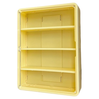 chiikawa展示柜手办公仔10cm棉花娃娃拉布布毛绒玩偶收纳盒挂墙