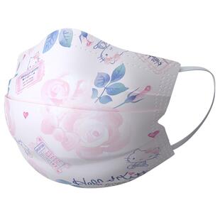 IRIS爱丽思儿童口罩高颜值透气可爱卡通Kitty 小孩学生防护口罩