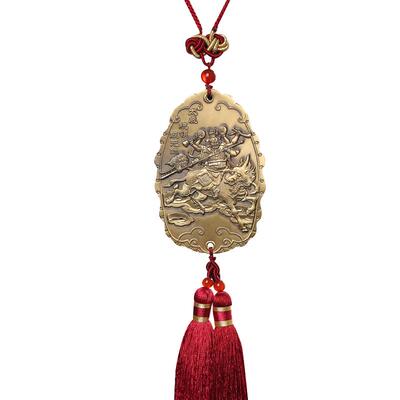 灵机麦玲玲2026马年殷元帅太岁镇守令挂饰吉祥物保将军车属牛兔鼠