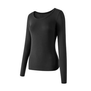 菇娘家澳洲美丽诺绵羊毛肌底衣女大码秋冬秋衣秋裤裤打底上衣套装